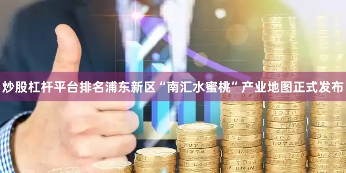 炒股杠杆平台排名浦东新区“南汇水蜜桃”产业地图正式发布